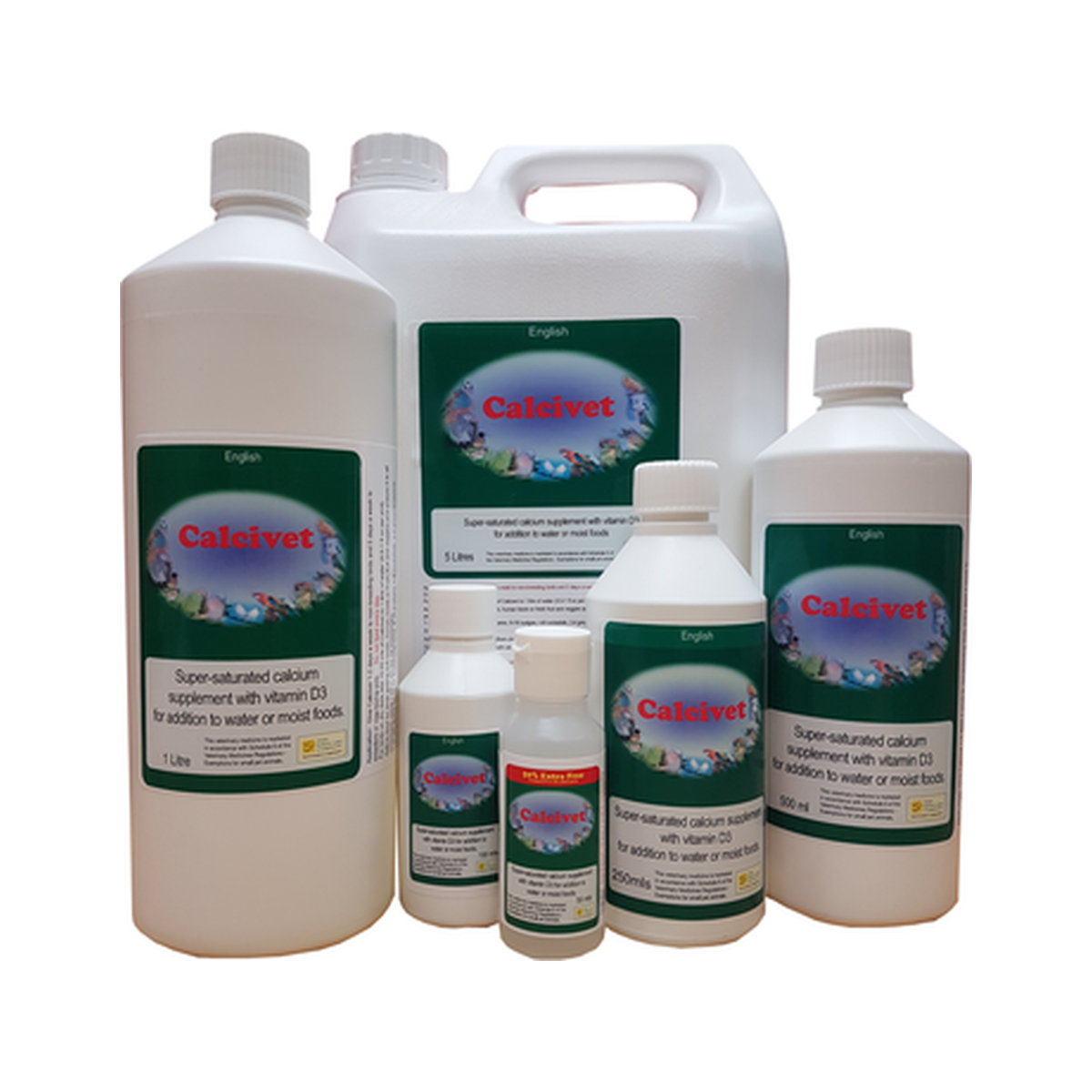 Calcivet - Liquid calcium for birds with added vitamin D3