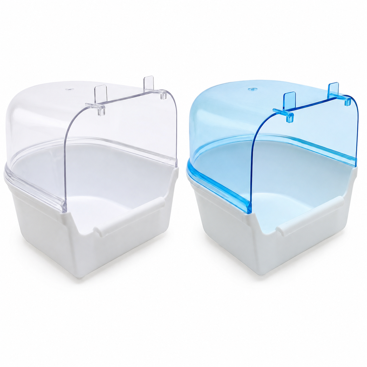 Bird bath white / transparent