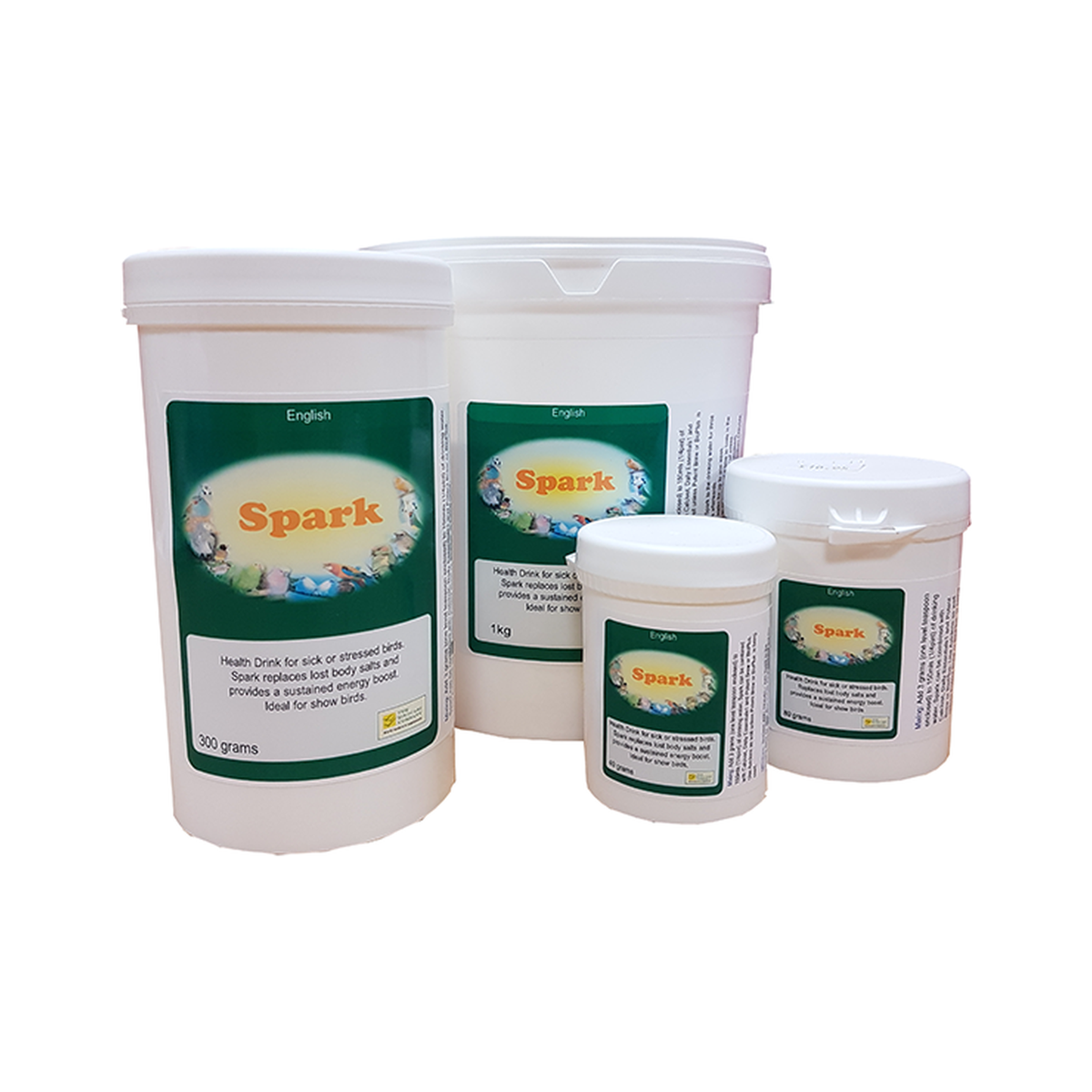 Spark - First aid for sick or stressed birds